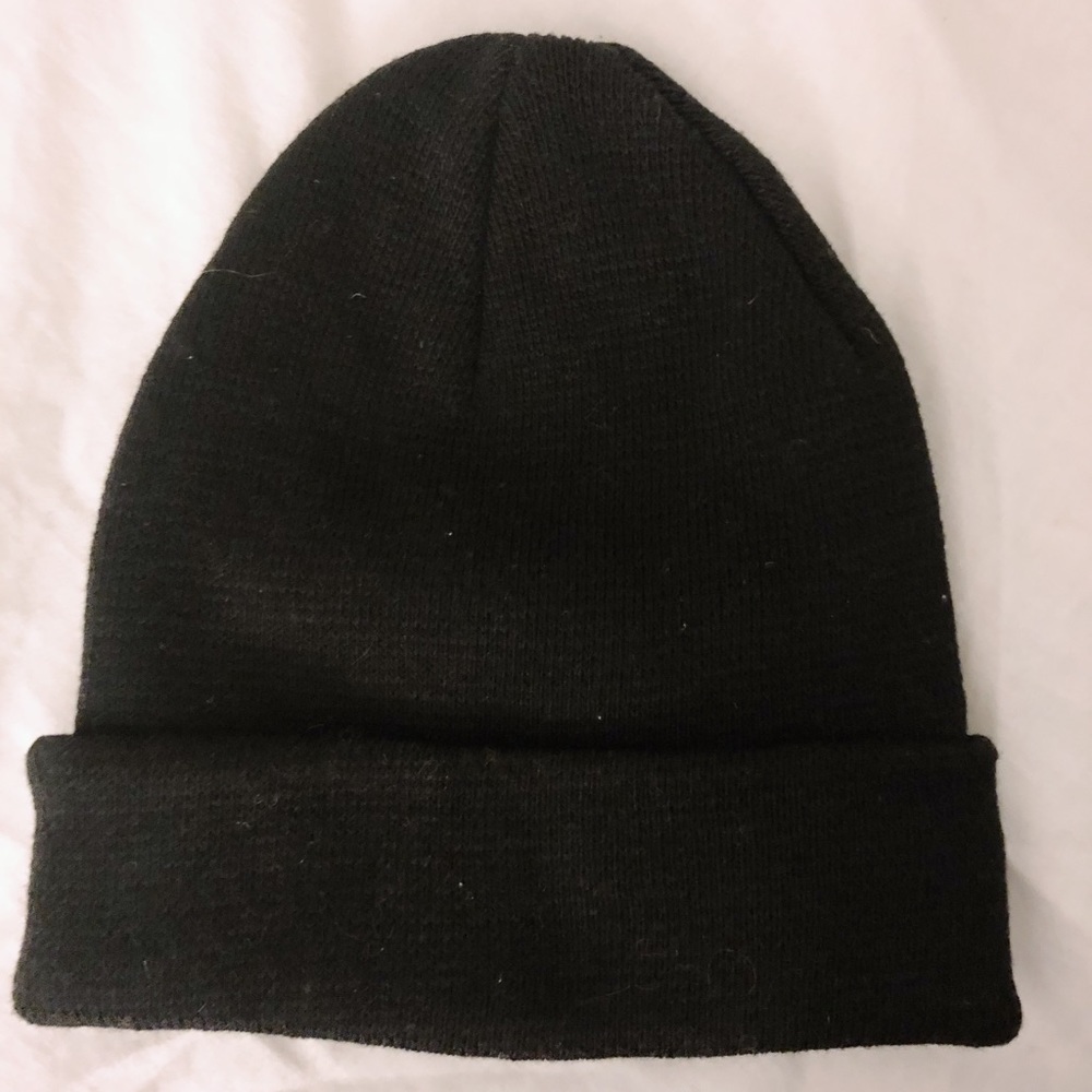 A black beanie